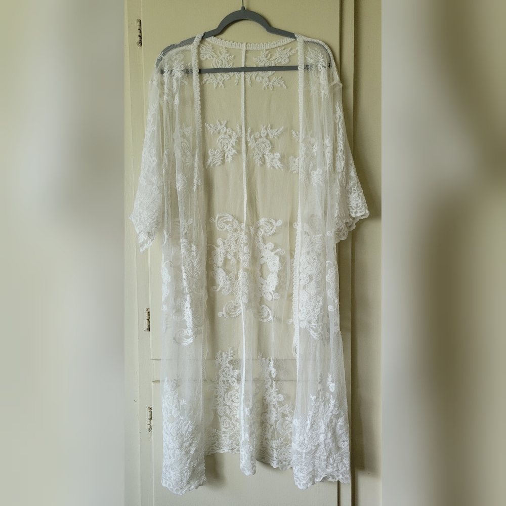💕Lace Kimono - Picture 7 of 10